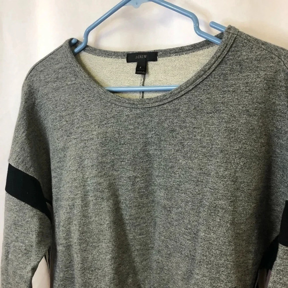 (4 for $25 DEAL!) J Crew Cotton Zippered Stripe Pullover S - Picture 4 of 8